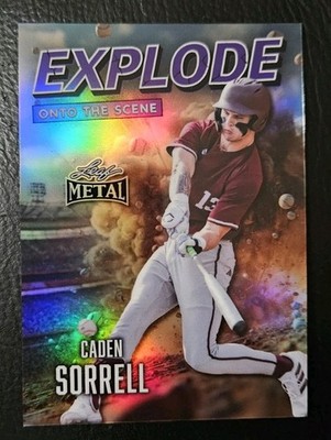 2026 Leaf Metal Caden Sorrell Explode Onto The Scene #5/7