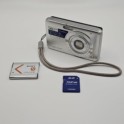 Digitalkamera Sony Cyber-shot DSC-W310 Silber Getestet Zustand Gut Kamera Foto 