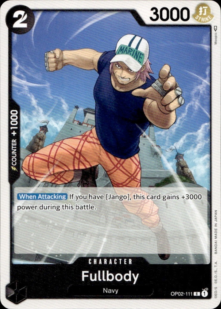 One Piece TCG Fullbody OP02-111 Paramount War Non-Foil NM