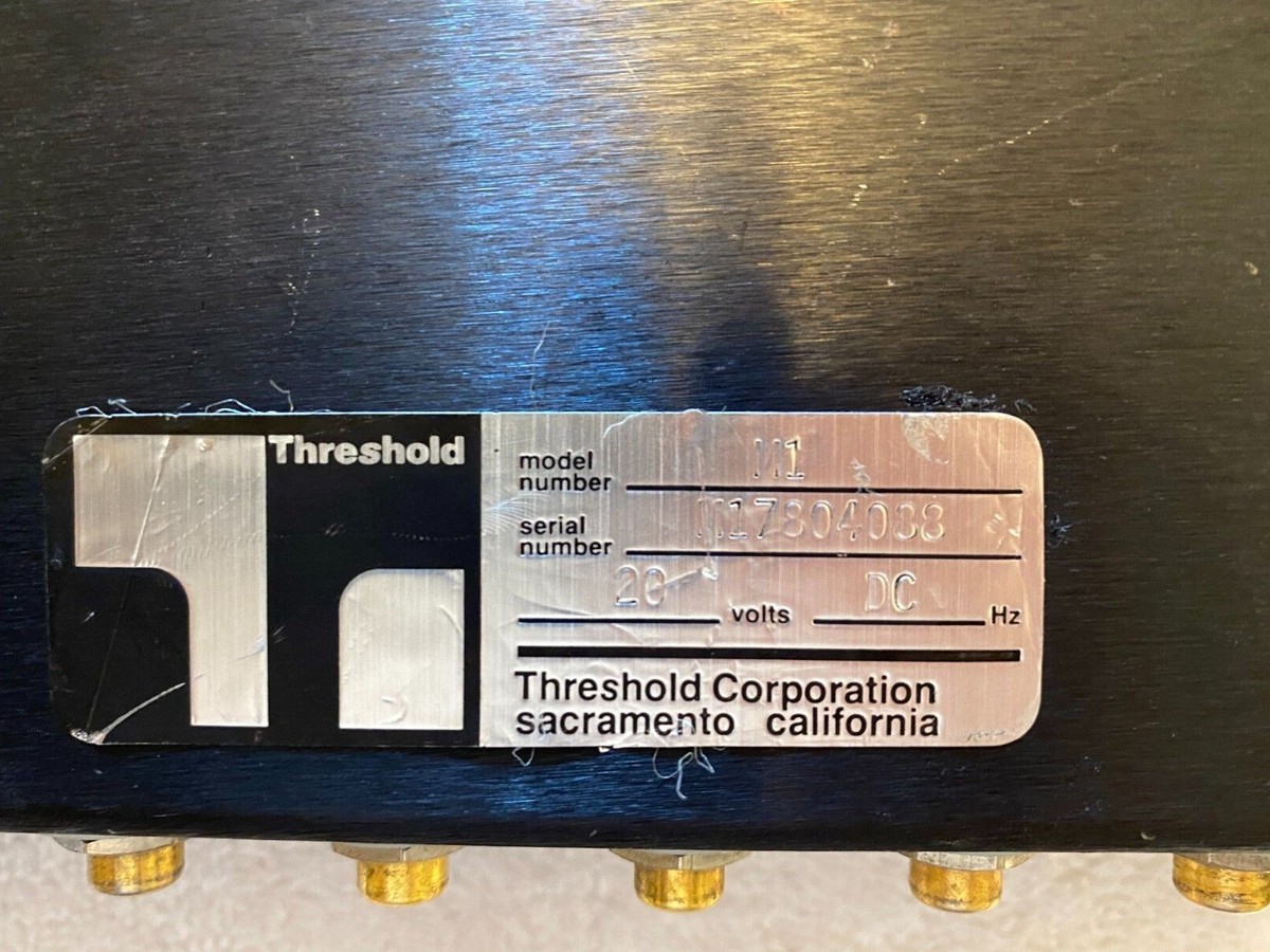 Threshold M1 Active Impedance Matching Module, all new caps Threshold M1 Active Impedance Matching Module, all new caps