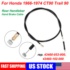 Arnés de cables de freno de mano trasero para Honda CT90 Trail 1966-1979 43460-053-000