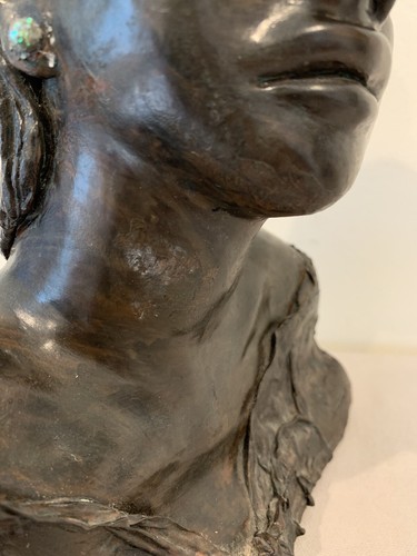 Cerámica Cerámica Busto Femenino ESCULTURA MUJER MODELO FEMENINO - Imagen 20 de 24