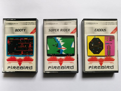 Commodore 64 Firebird Spielepaket x 6 - alle getestet funktionieren