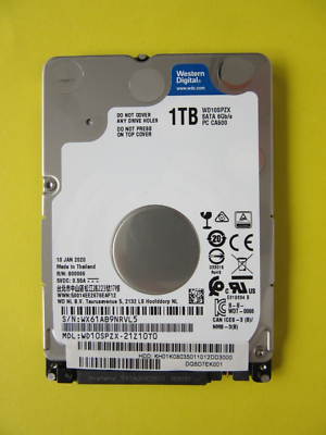 WD Western Digital WD10SPZX-21Z10T0 Hard Drive 1TB 2.5