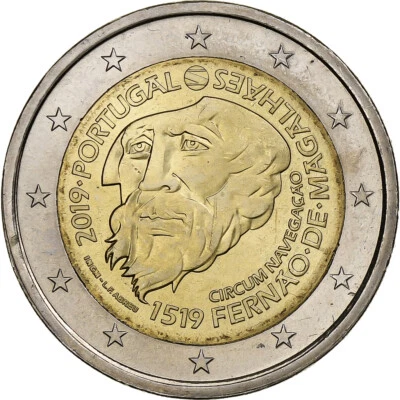 [#1250898] Portugal, 2 Euro, Fernand de Magellan, 2019, SPL, Bimétallique, KM:Ne - Photo 1/2