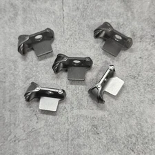 5pack Metallic Gray Shoulder Armor Blocks Accessories for Minifigures Gt6ga14