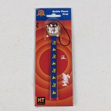 Looney Tunes Tasmanian Devil Taz Mobile Phone Strap Hot Topic NEW