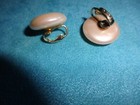 Beautiful Vintage Trifari Pearl off White Large Round Clip On Earrings — photo 5