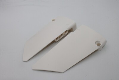 Lego Technic 2x Paar Flügel Paneele panel fairing wedge 64392 64682 weiß white