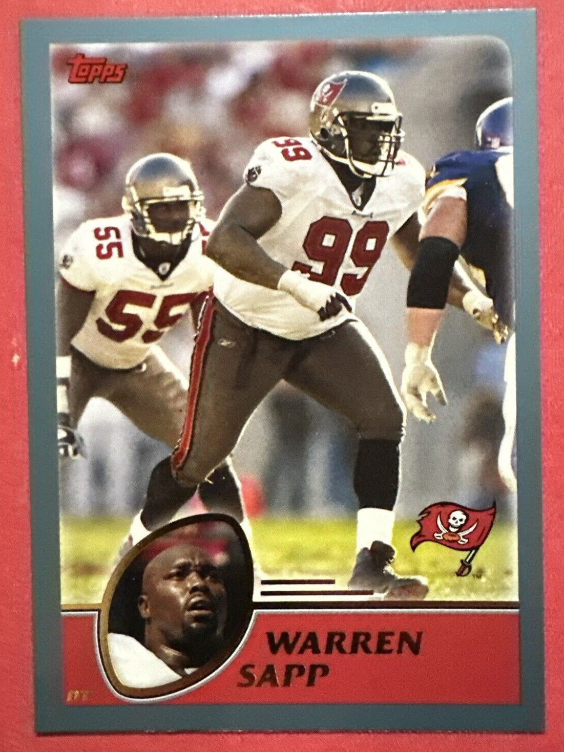 2003 Topps - Topps Collection #70 Warren Sapp - Tampa Bay Buccaneers