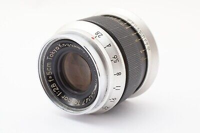 Rare* Tokyo Kogaku Topcor 5cm 50mm f/2.8 L39 LTM From Japan Rare* Tokyo Kogaku Topcor 5cm 50mm f/2.8 L39 LTM From Japan