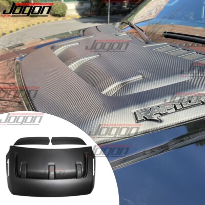 Capot Moteur En Carbone Réel Pour Ford Bronco Raptor 2021-2025 - Décoratif - Adhésif - Neuf