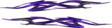70 SET PURPLE Auto Flames Vinyl Boat Car Truc...