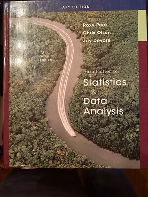 Intro to Statistics & Data Analysis AP* Edition, Peck, Olsen, Devore | eBay