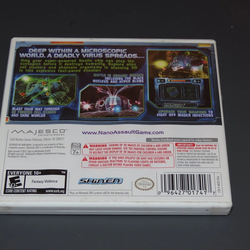 Nano Assault Nintendo 3DS - Complete | eBay