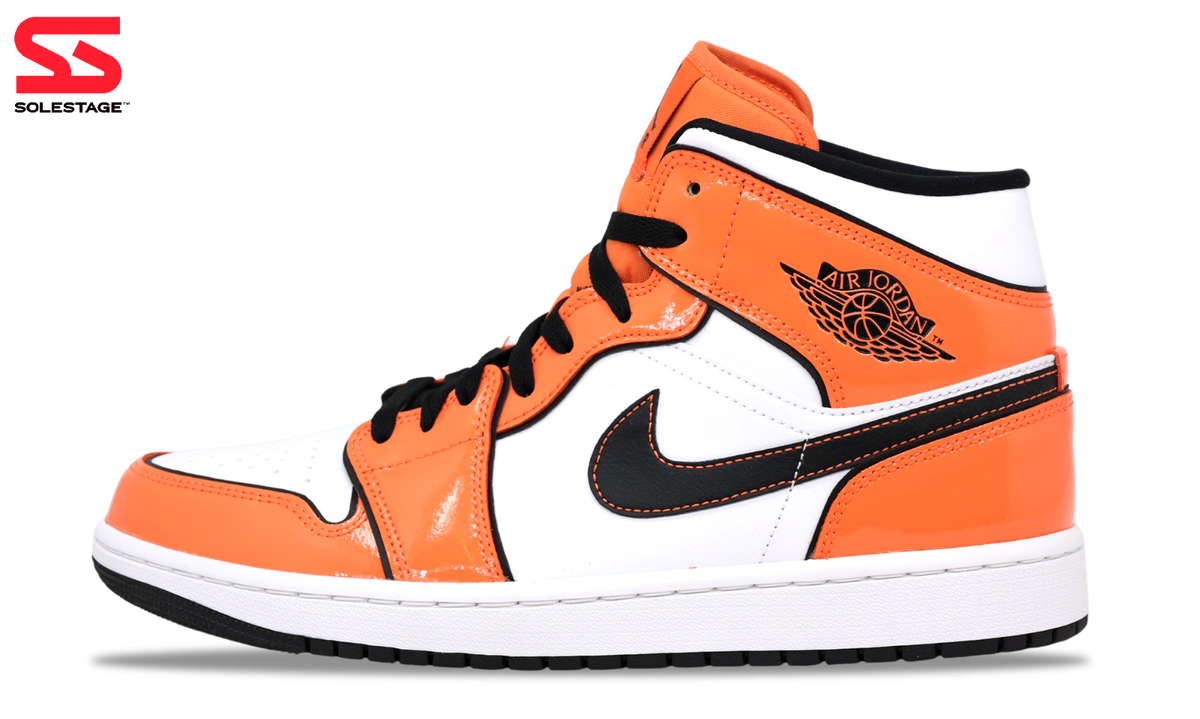 Size 9.5 - Air Jordan 1 SE Mid Turf Orange for sale online | eBay