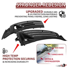 For 2004-08 Ford F-150 Outer Windshield Window Wiper Cowl Cover Panel Right Left