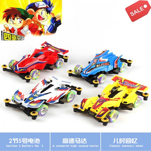 Electric Mini 4wd Race Car Model For Kids Toys Return Racers Children Diy Cars Btg Org