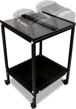 FEBTECH Large Compact Dumbbell Rack & Stand with Storage Tray & 150 LB Capacity