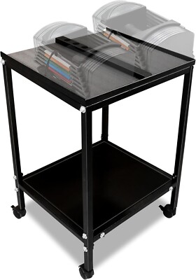 FEBTECH Large Compact Dumbbell Rack & Stand with Storage Tray & 150 LB Capacity