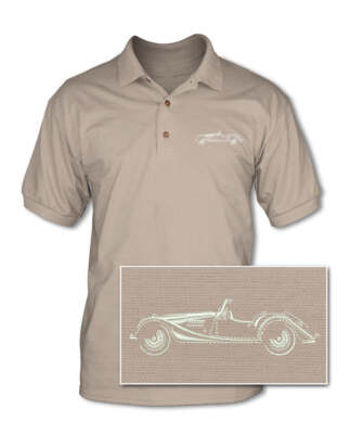 Morgan 4/4 Convertible Adult Pique Polo Shirt - Side View
