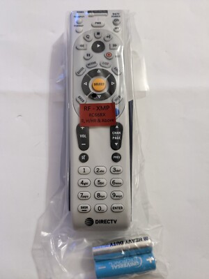 DIRECTV RC66RX  RF Universal Remote Control with Batteries DTV RC 66RX