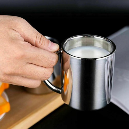 Tazza termica da campeggio per tazza da caffè in acciaio inossidabile da 400 ml - Foto 4 di 12