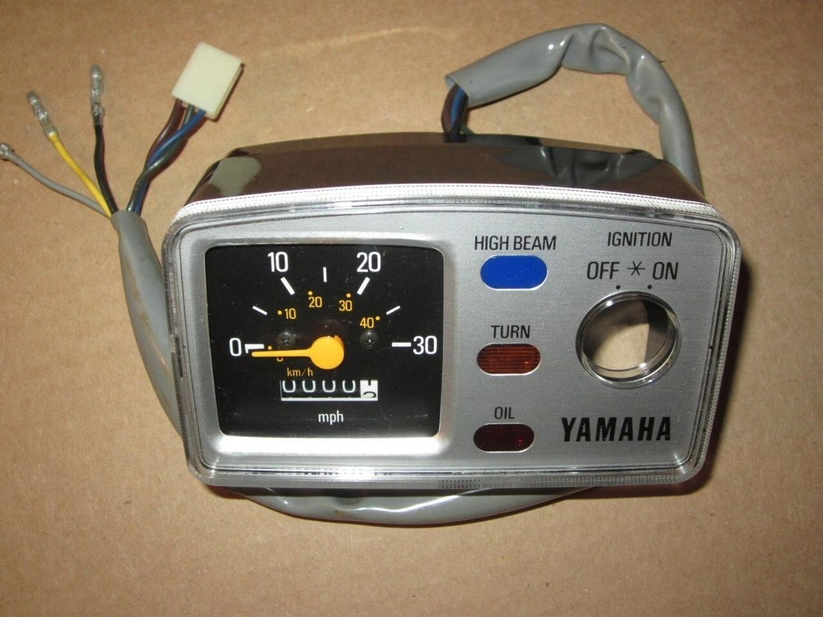 YAMAHA NOS VINTAGE - SPEEDOMETER ASSY. - LC50 - QT50 - 3L9