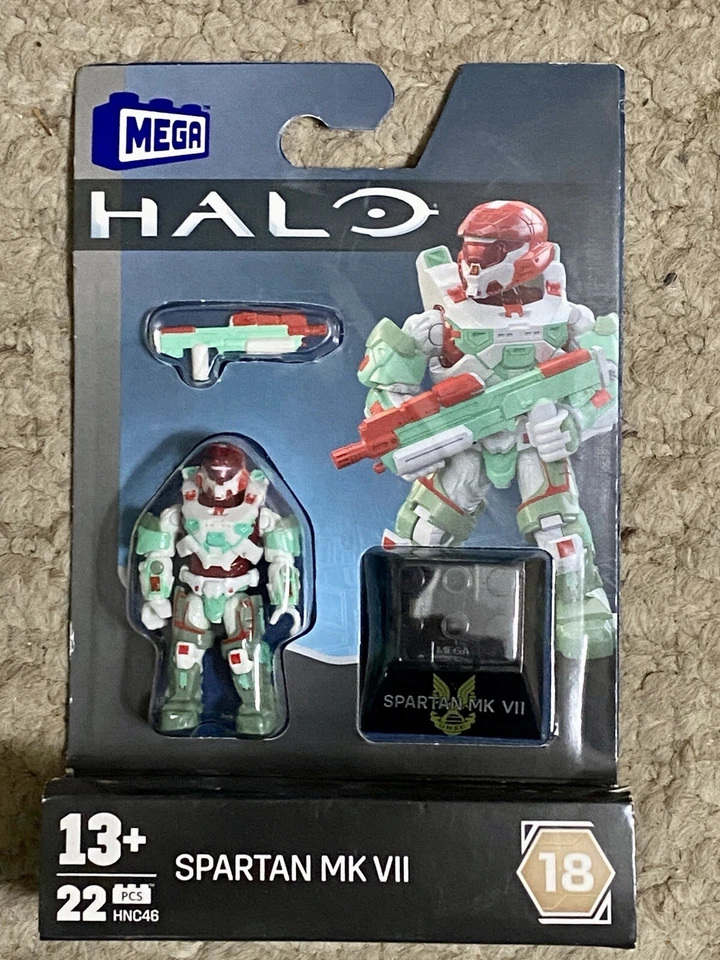 12 NUEVO EN CAJA Mega Construx Pro Builders Spartan III-BOLSAS CIEGAS-Traje Skyfire-Marine Def Foto 4 de 4