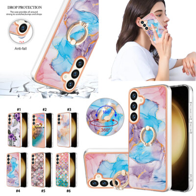 For Samsung Galaxy ''A'' All Series New Shockproof Ring Stand TPU Soft Phone Case
