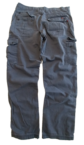 Pantalone cargo Lapco FR ignifugo uomo NFPA 70E compatibile blu TAGLIA 38 - Foto 3 di 6