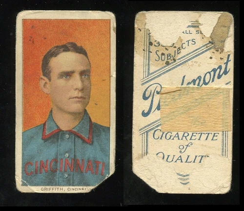 T206 Clark Griffith portrait HOF ~~ PR condition ~~ Piedmont 350 back