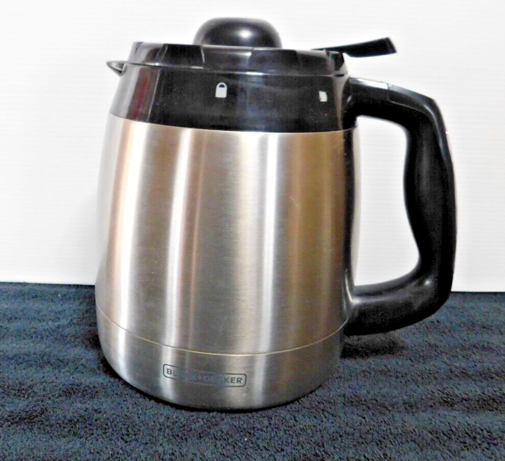 Black+Decker TC1200B 12Cup Thermal Replacement Carafe Fits Models