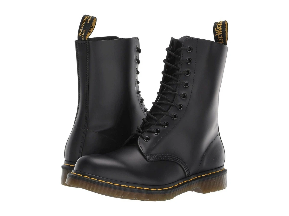 Women's Shoes Dr. Martens 1490 Leather 10 Eye Boots 11857001