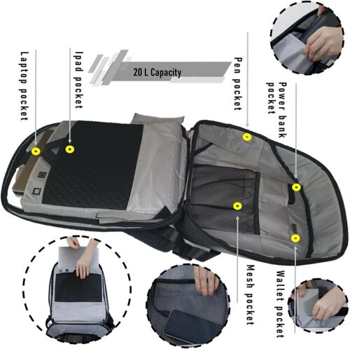 🎒Zaino LED, Schermo a Colori, Pubblicità, Unisex, Viaggio, Laptop💡 - Foto 8 di 8
