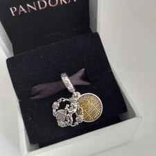 Pandora Belle Beauty and the Beast Silver Charm 925 Ale #61