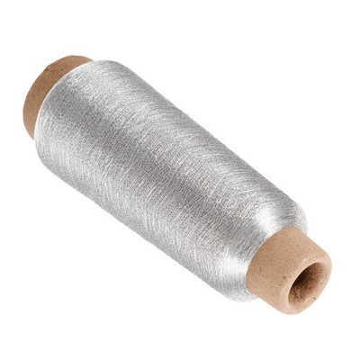 2 stücke Metallic Machine Stickerei Thread 5000 Yards Spule (Gold)