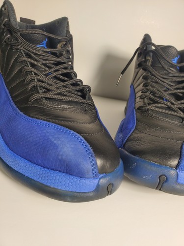 Hombre Jordan 12 Retro Negro Juego Royal 130690-014 Talla 11.5 - Imagen 3 de 10