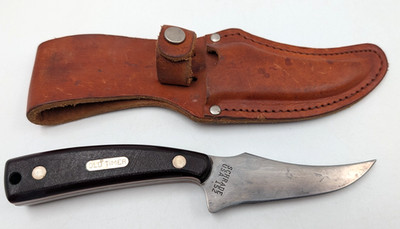 Vintage Schrade 152 USA Old Timer Fixed Blade & Sheath | eBay