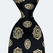 KRIZIA TIE SILK VINTAGE NECKTIE ABSTRACT DESIGN MULTI COLOR MADE IN ITALY