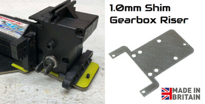 Getriebe Shim Spacer (+1mm Batterie Clearance Riser) für Losi JRX-2, JRX-T, JRX