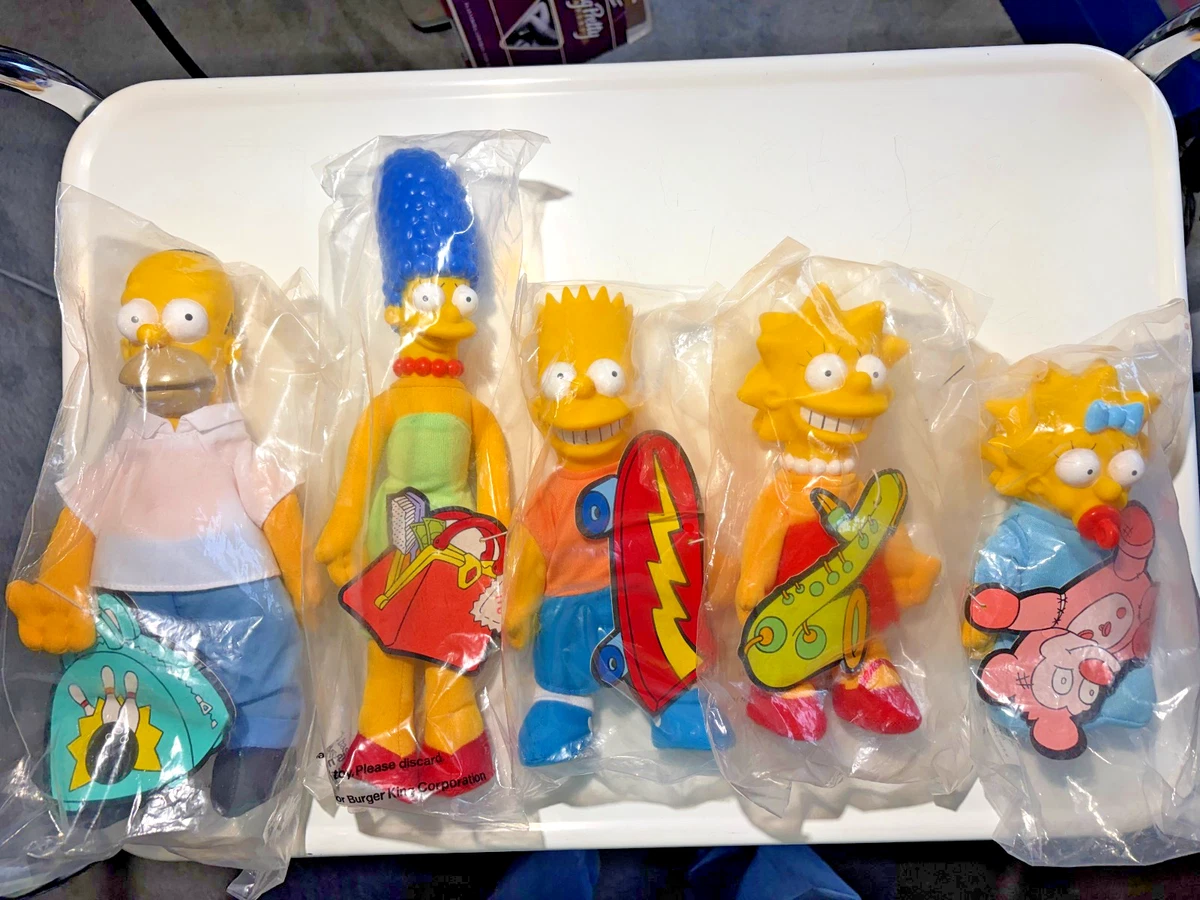 The Simpsons Burger King Fast Food & Cereal Premiums for sale | eBay
