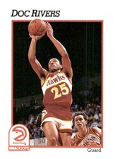 1991-92 Hoops #4 Doc Rivers