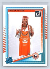 Saniya Rivers 2025 Donruss WNBA RC Connecticut Sun #92