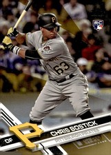 2017 Topps Update #US238 Chris Bostick Gold #/2017 Rookie RC