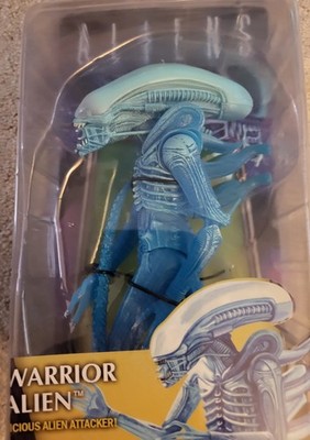 NECA Aliens Blue Warrior Alien Xenomorph Action Figure New Sealed