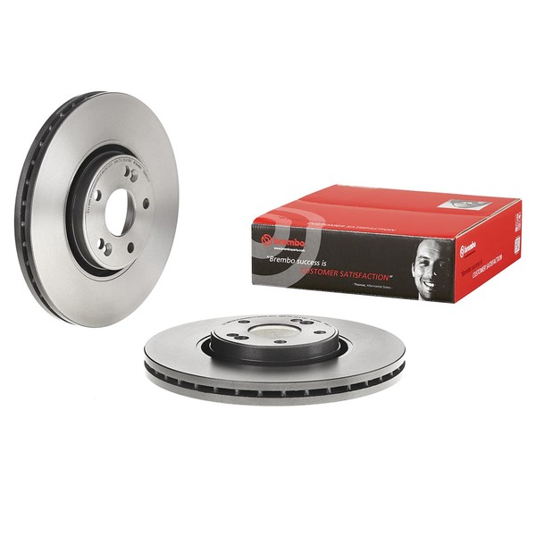 2X Brembo Bremsscheiben 308Mm InnenbelÜFtet Vorne Passend FüR Renault Laguna | 0-image