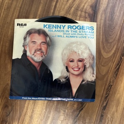 Kenny Rogers Duet With Dolly Parton   Islands In The Stream - 45 RPM Single