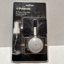 Polaroid 5 Piece Camera Cleaning Kit NEW PLCAC5PCCLKIT Lens Cleaner hand blower