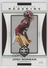 2017 Panini Limited Spotlight Emerald 1/5 Josh Norman #87 pm6